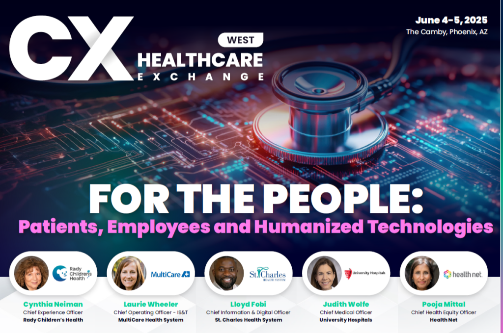 CX Healthcare West USA Exchange | 2025 Event Agenda