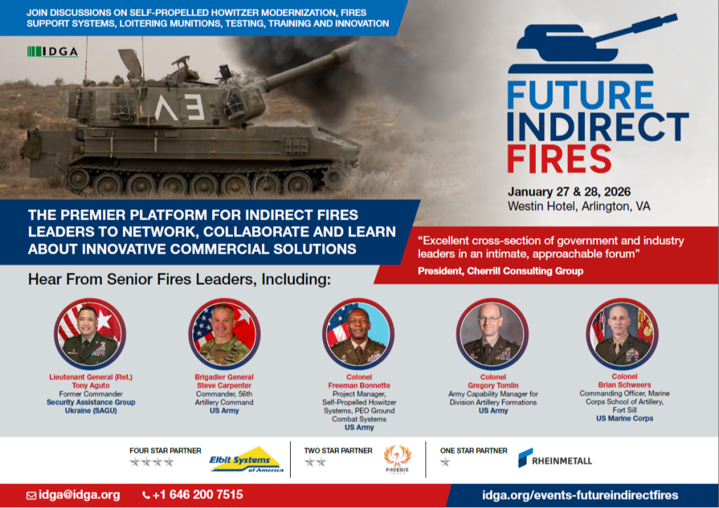 2026 Future Indirect Fires Summit - Agenda