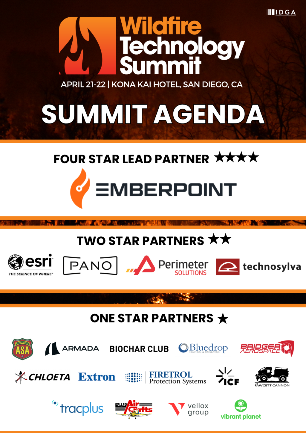 IDGA Wildfire Technology Summit | 2026 Agenda