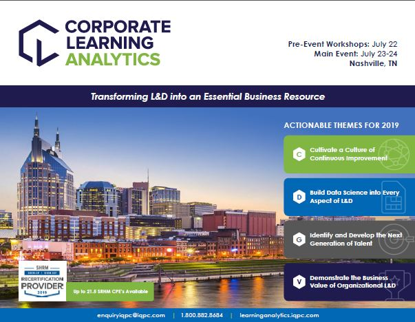 5th Corporate Learning Analytics Official Event Packet