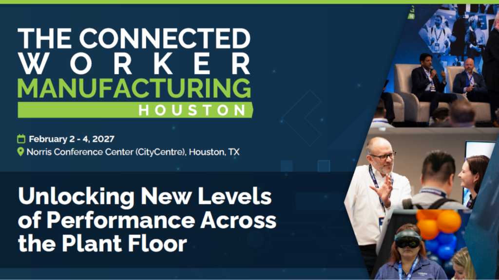 Download the 2027 Event Guide | The Connected Worker Manufacturing Houston Summit