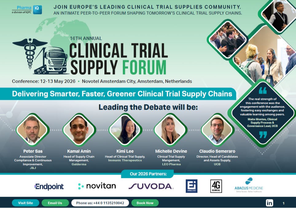 The Clinical Trial Supply Forum 2026 Agenda
