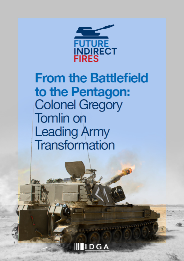 From the Battlefield to the Pentagon: Colonel Gregory Tomlin on Leading Army Transformation