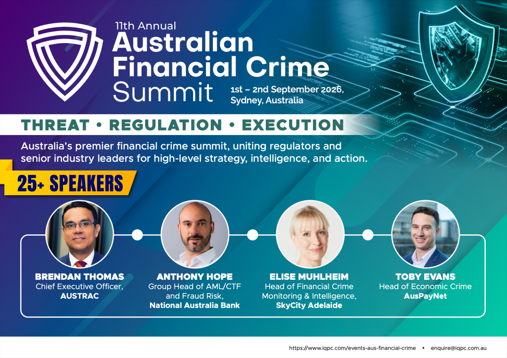 Australian Financial Crime Summit - 2026 Event Guide