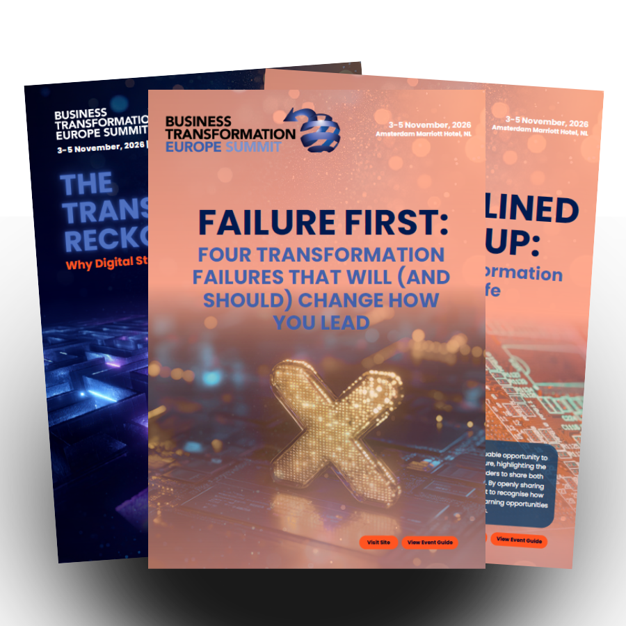 Case-Study Bundle: Failure First: Four Transformation Failures That Will (And Should) Change How You Lead