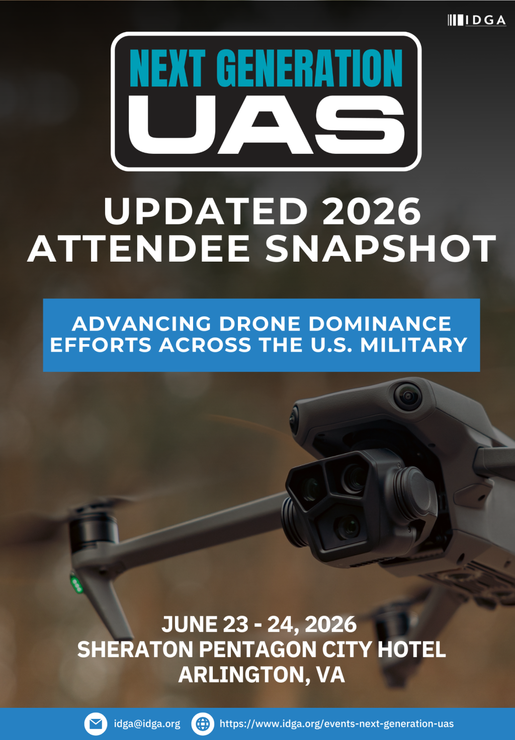 [Sponsorship] Next Generation UAS - Early 2026 Attendee Snapshot