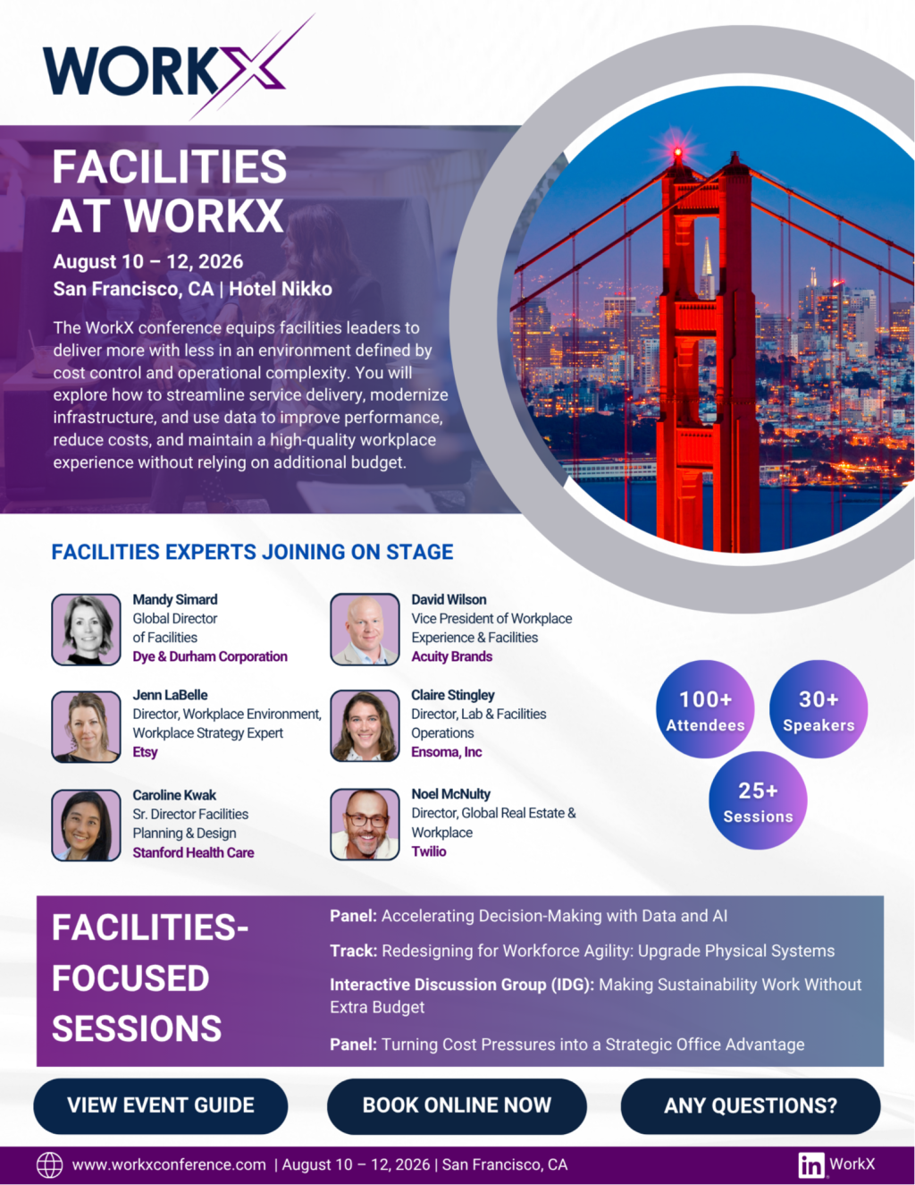 WorkX: Facilities One-Pager