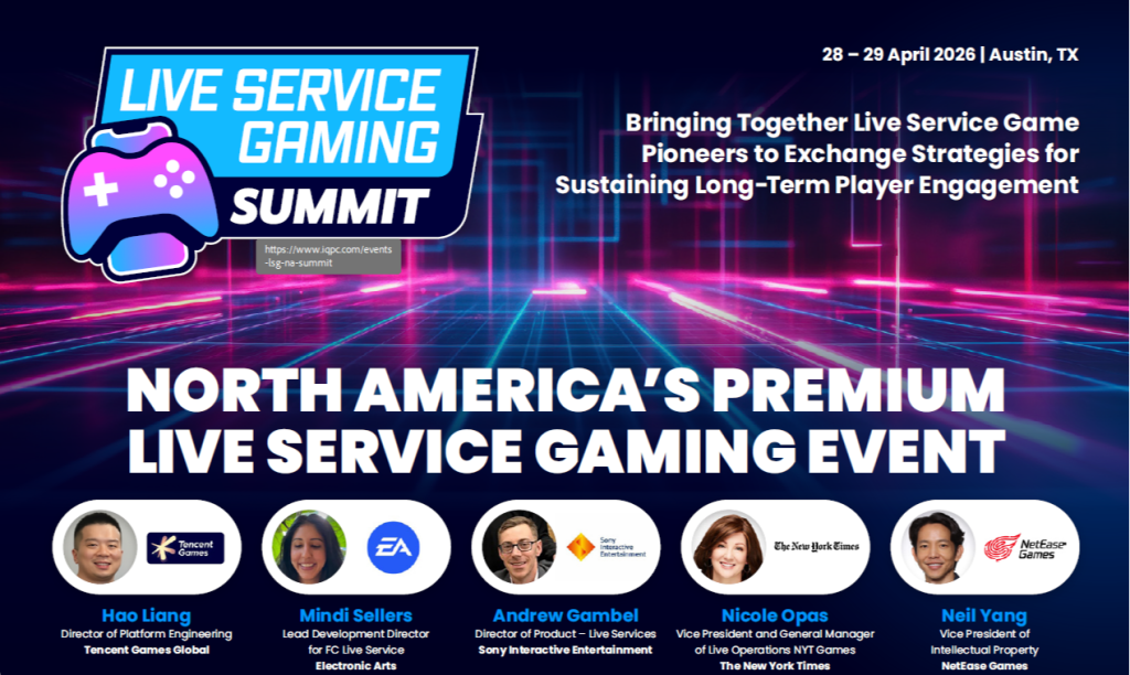 Live Service Gaming Summit North America | Event Agenda