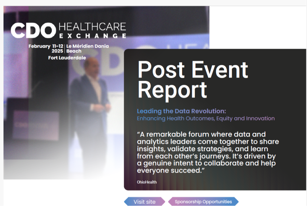 CDO Healthcare Exchange 2025 Post Event Report