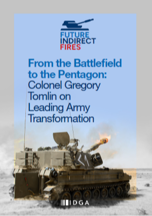 From the Battlefield to the Pentagon: Colonel Gregory Tomlin on Leading Army Transformation