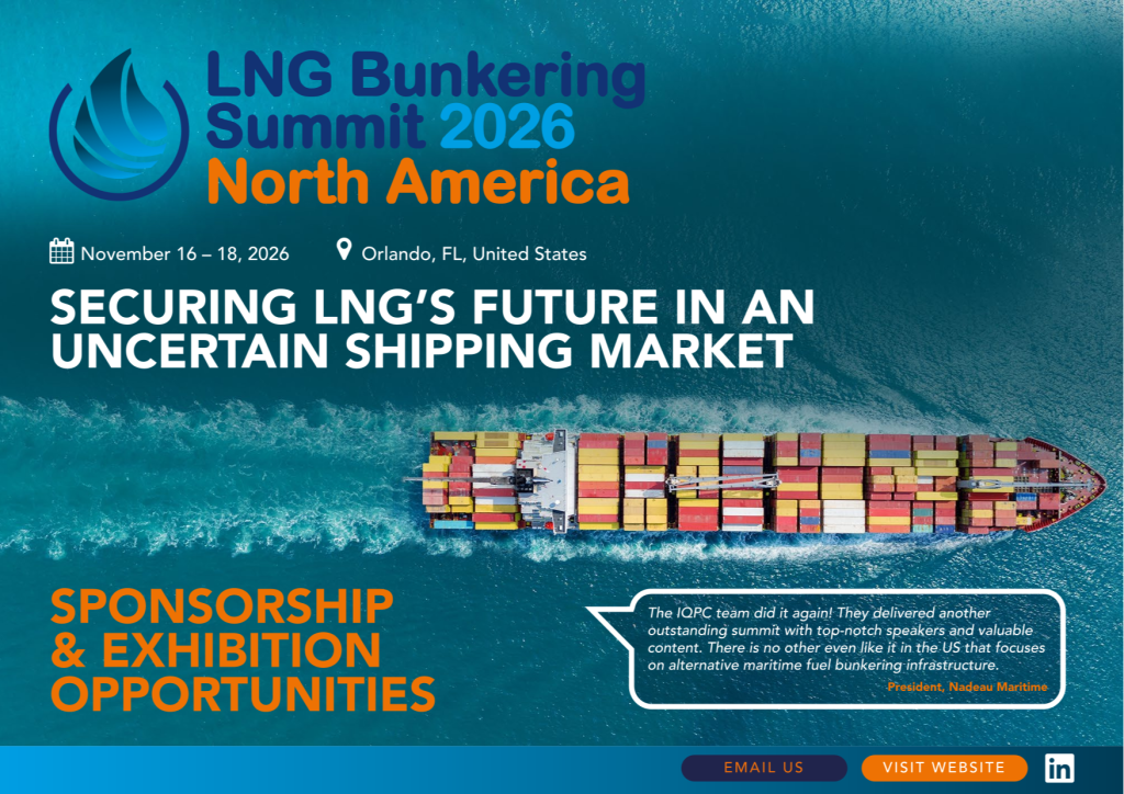 2026 LNG Bunkering North America - 2026 Sponsorship & Networking Prospectus