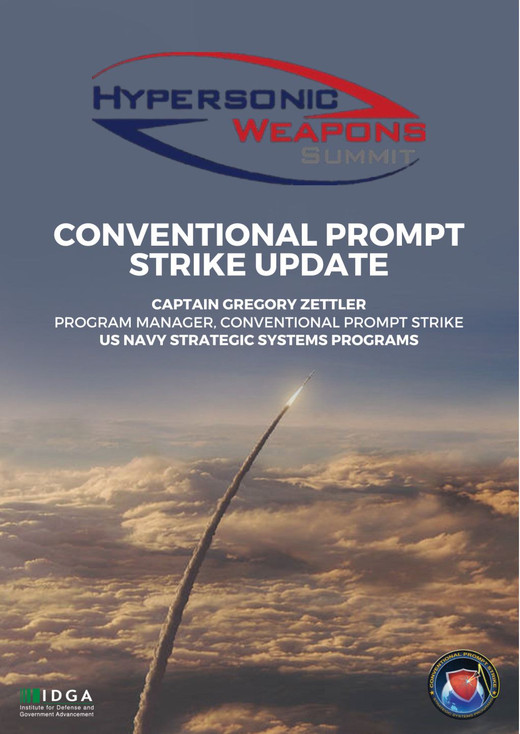 Past Presentation - Conventional Prompt Strike Update