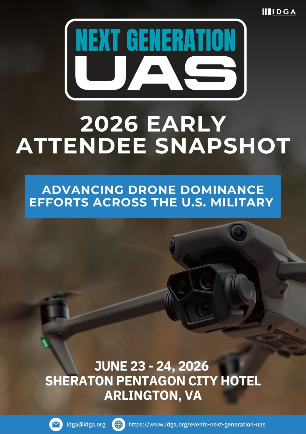 Next Generation UAS | Early 2026 Attendee Snapshot