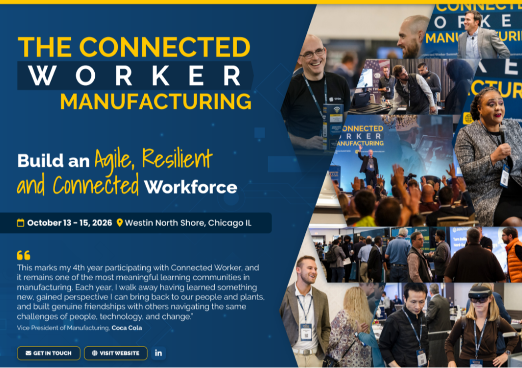 The Connected Worker: Manufacturing Summit 2026 Summit Preview