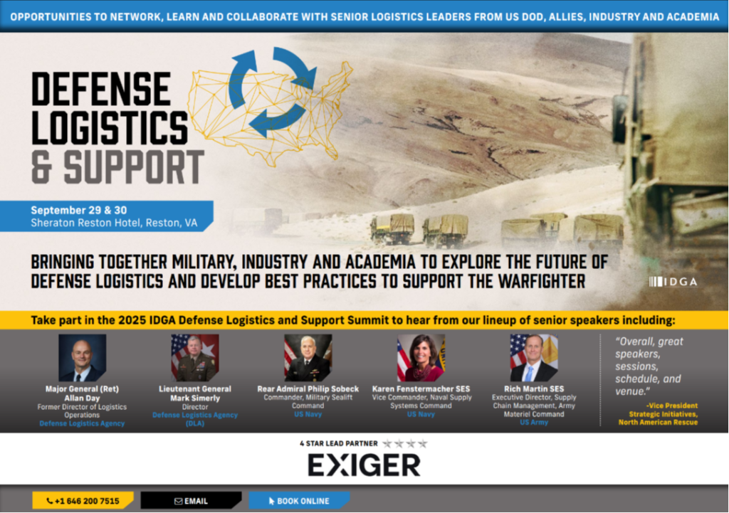 Defense Logistics and Support - 2025 Official Agenda