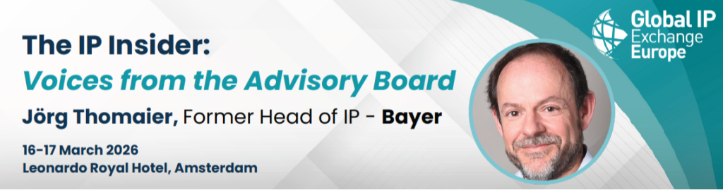The IP Insider: Voices from the Advisory Board - Jörg Thomaier