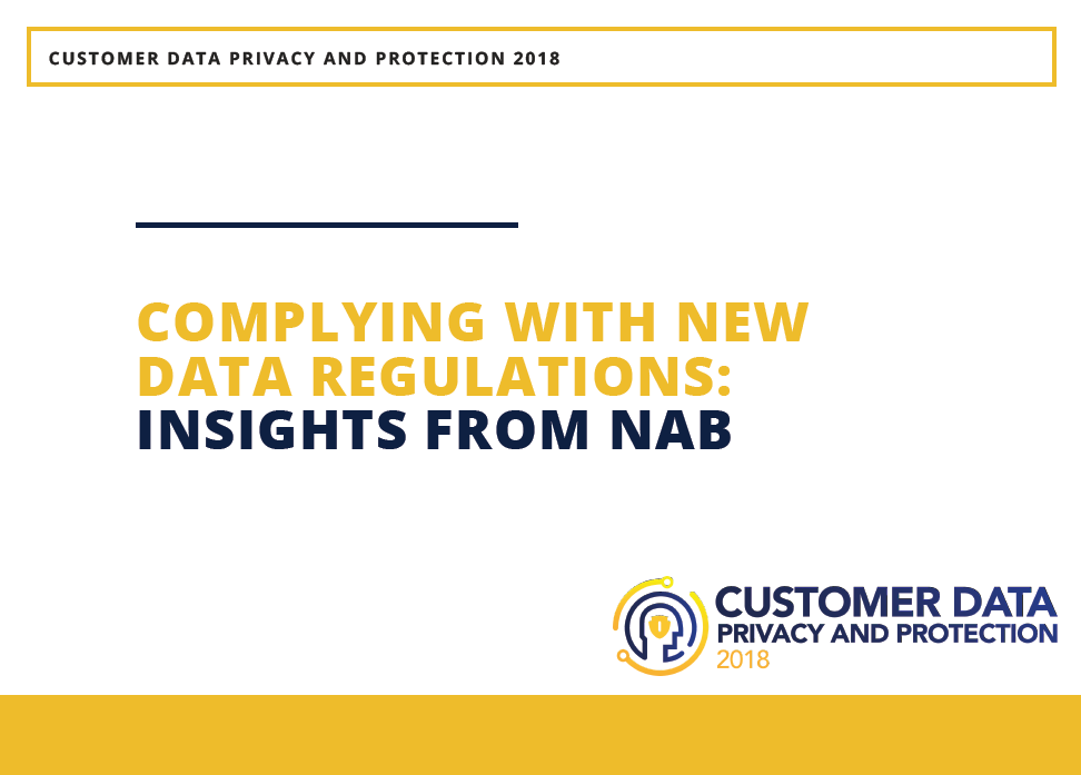 Article: Complying with new data regulations: Insights from NAB