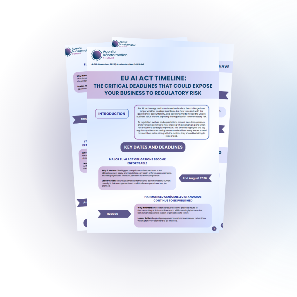 Infographic | The EU AI Act Timeline: The Critical Deadlines that Could Expose Your Business to Regulatory Risk