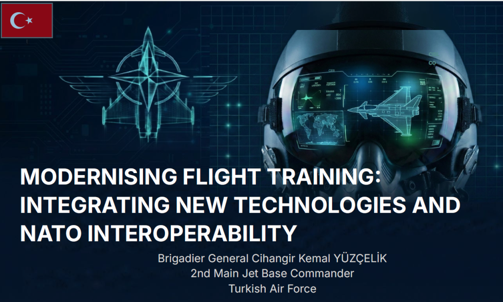 Past Presentation: Modernising Flight Training: Integrating New Technologies and NATO Interoperability