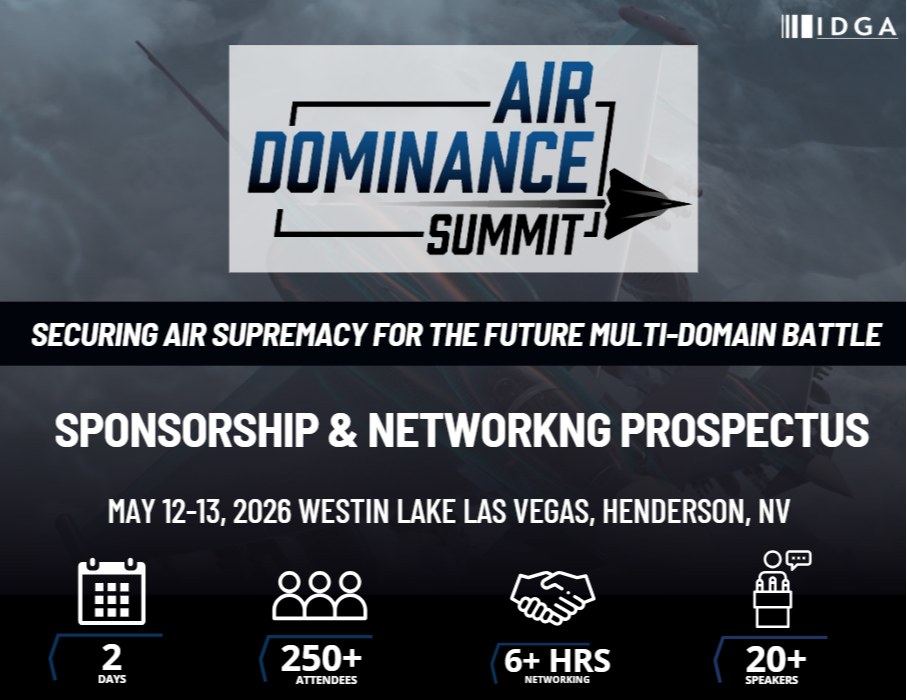2026 Air Dominance Summit - Sponsorship & Networking Prospectus 2026 Air Dominance Summit - Sponsorship & Networking Prospectus