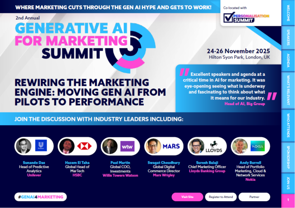 Generative AI for Marketing | 2025 Agenda