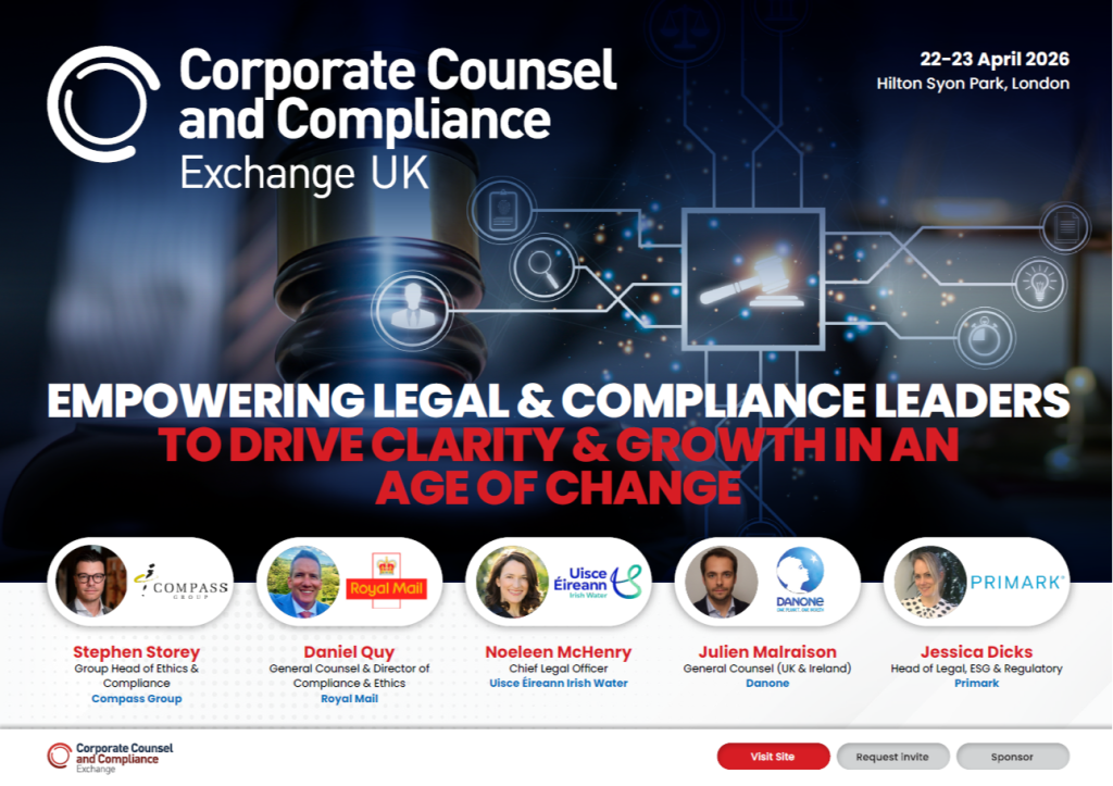 Corporate Counsel & Compliance Exchange UK - Official Agenda 2026