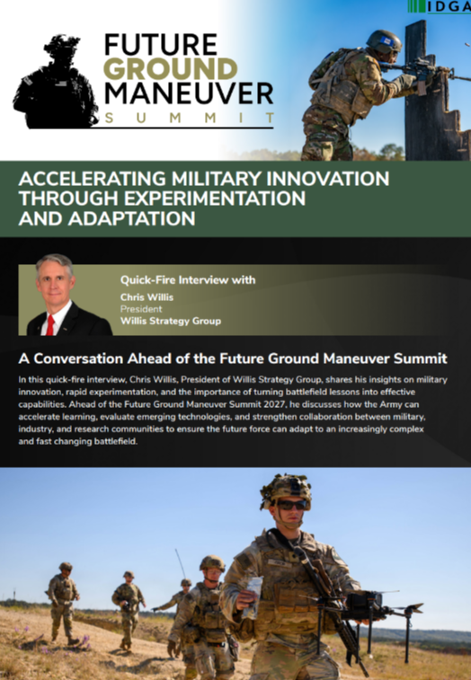 Accelerating Military Innovation Through Experimentation and Adaptation | Quick-Fire Interview