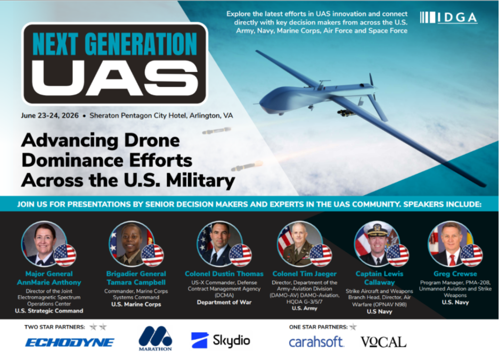 Next Generation UAS - 2026 Official Agenda
