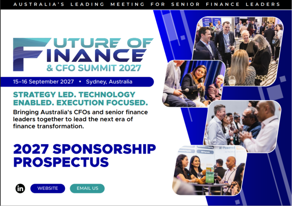Sponsorship Prospectus - Future of Finance and CFO Summit