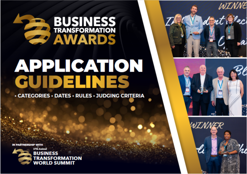 The Business Transformation World Summit Awards Guidelines