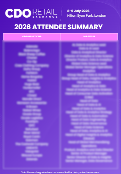 CDO Retail Attendee Summary 2026
