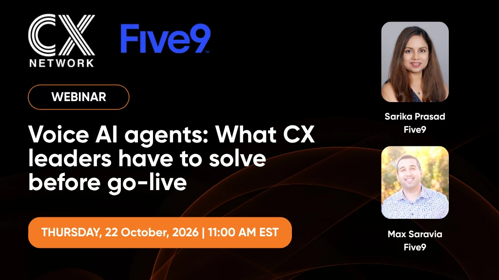 Voice AI agents: What CX leaders have to solve before go-live