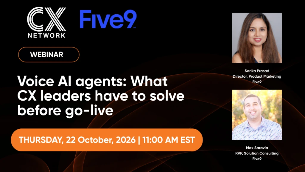 Voice AI agents: What CX leaders have to solve before go-live