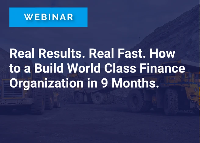 Real Results, Real Fast: How Rio2 Built World-Class Finance in 9 Months