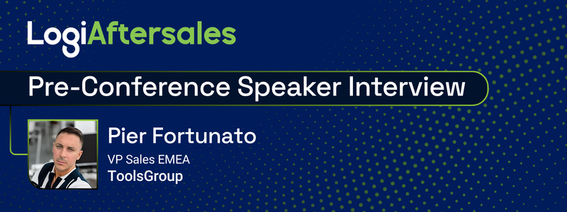 Speaker Interview with Pier Fortunato, VP Sales EMEA at ToolsGroup
