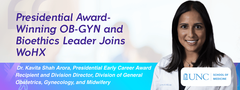 Presidential Award-Winning OB-GYN and Bioethics Leader Joins Women’s HealthX