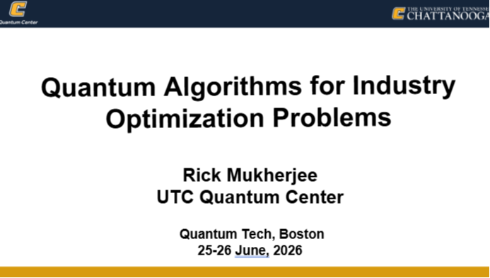 Quantum Algorithms for Industry Optimization Problems​