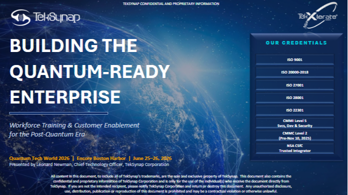 BUILDING THE​  QUANTUM-READY​  ENTERPRISE​