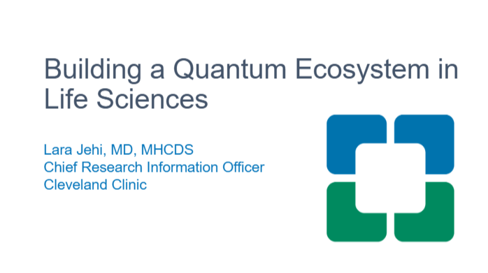 Building a Quantum Ecosystem in Life Sciences​