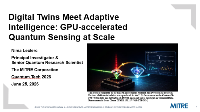 Digital Twins Meet Adaptive Intelligence: GPU-accelerated Quantum Sensing at Scale​