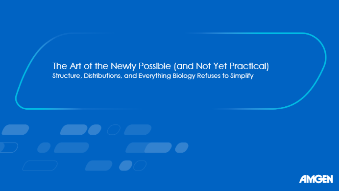 The Art of the Newly Possible (and Not Yet Practical)​ Structure, Distributions, and Everything Biology Refuses to Simplify​