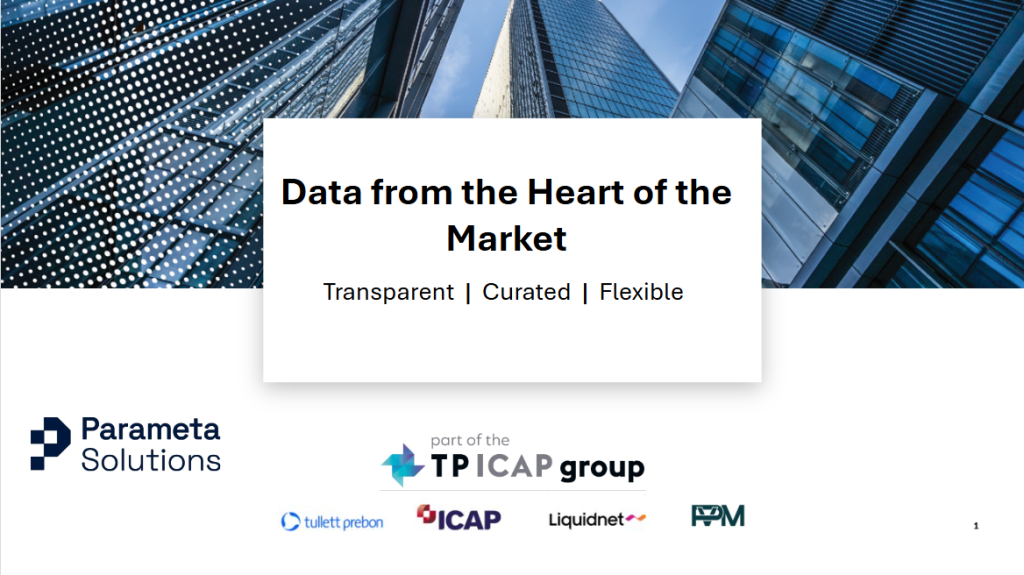 Data from the Heart of the Market - Parameta Solutions