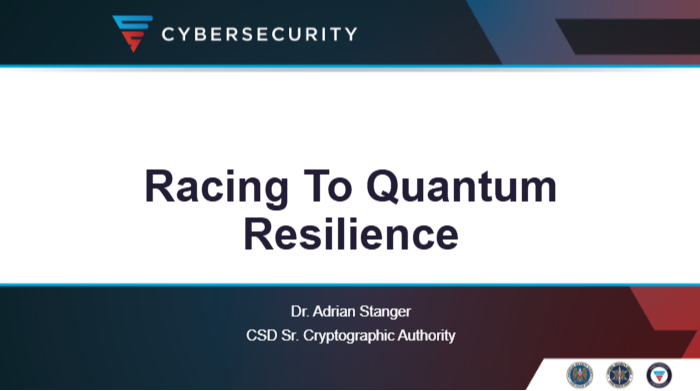 Racing To Quantum Resilience​