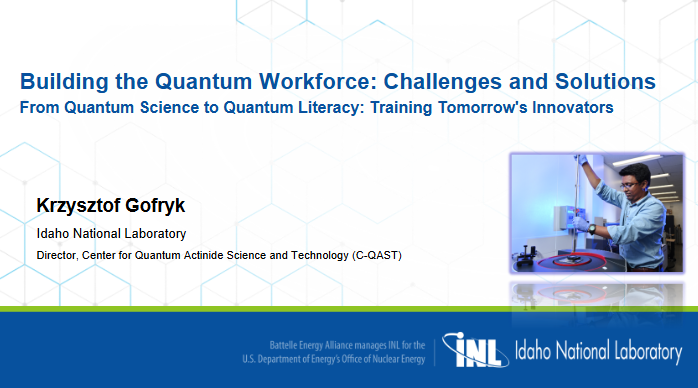 Building the Quantum Workforce: Challenges and Solutions​