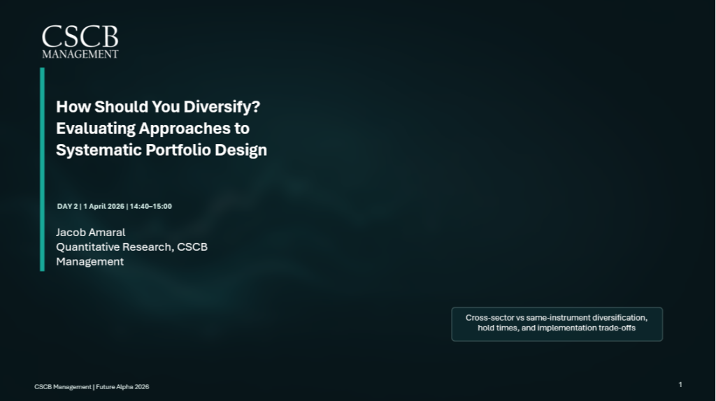 How Should You Diversify? Evaluating Approaches to Systematic Portfolio Design