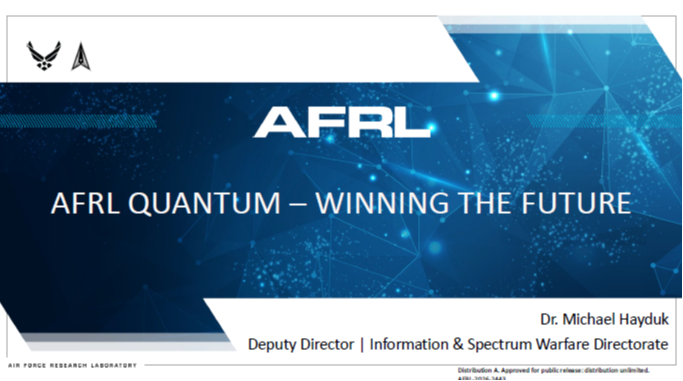 AFRL Quantum – Winning the Future​
