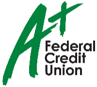 A+ Federal Credit Union Logo