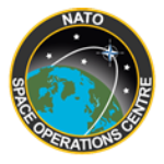 Combined Force Space Component Command (NATO Space Operations Center) Logo