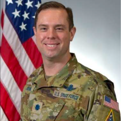 Lieutenant Colonel Alex Jehle, Systems Program Manager for On-Orbit Servicing, Mobility, and Logistics at US Space Force
