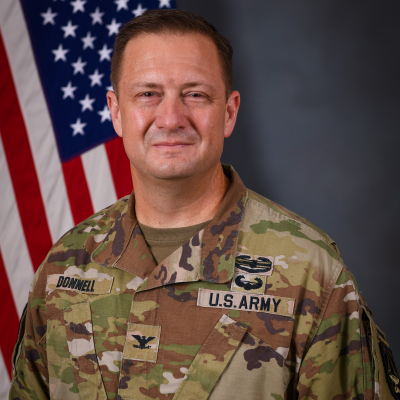 Colonel Tyler Donnell, Director, Offensive Fires Transformation and Lessosn Learned Manager at US Army (Pending Final Confirmation)